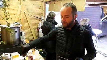 Saint  Avold : au marché des Gourmandises avec Michael Garni