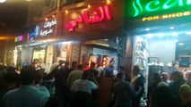 People Gathered In Restaurant Preparation For Free Street Food
