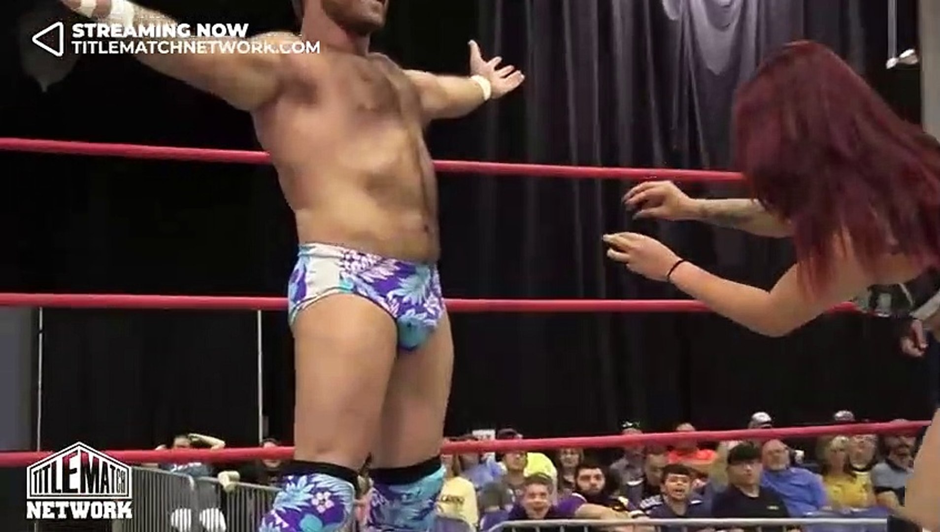 Joey Ryan Vs Miranda Alize Intergender Wrestling Queens Of The Ring Dailymotion Video