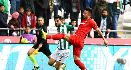 Konyaspor, Gaziantep ile 0-0 berabere kaldı