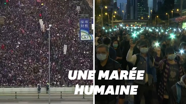 À Hong Kong, les pro-démocratie revendiquent 800.000 manifestants pour leurs 6 mois de mobilisation