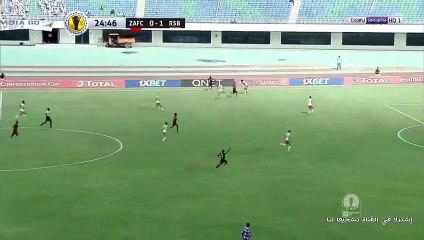 #كأس_الكونفدرالية_الافريقية  هدف التعادل لـ #زاناكو_الزامبي في مرمى #نهضة_بركان