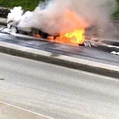 Beyoğlu'nda korku dolu anlar