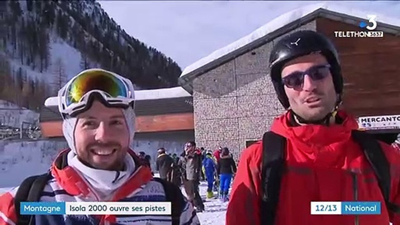 Alpes-Maritimes : la saison de ski est lancée à Isola 2 000