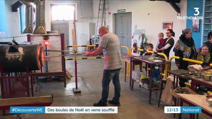 Bayel : venez souffler vos boules de Noël en verre