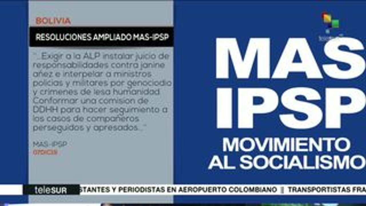 Bolivia: partido MAS nombra a Evo Morales como jefe de campaña