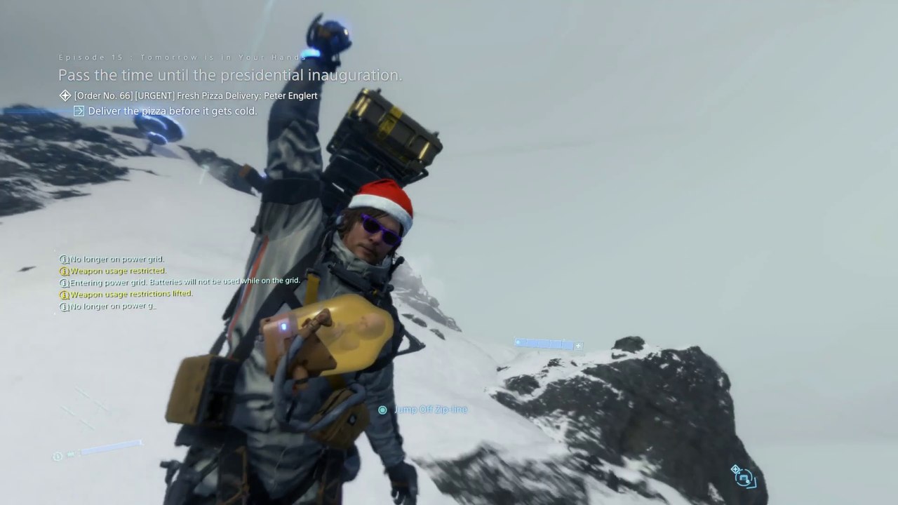 DEATH STRANDING - Santa's Pizza Delivery