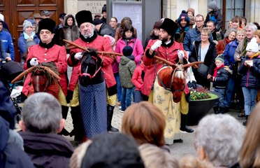 Spectacle de rue : des rennes incontrôlables