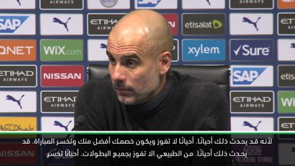 كرة قدم: الدوري الممتاز: من الطبيعي ألا نفوز بجميع البطولات – غوارديولا