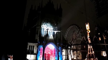 Metz : le spectacle "Envolée céleste" célèbre les 800 ans de la cathédrale