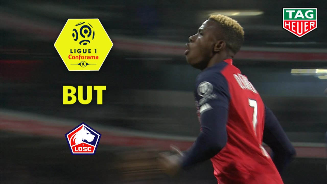 But Victor OSIMHEN (16ème) / LOSC - Stade Brestois 29 - (1-0) - (LOSC-BREST) / 2019-20