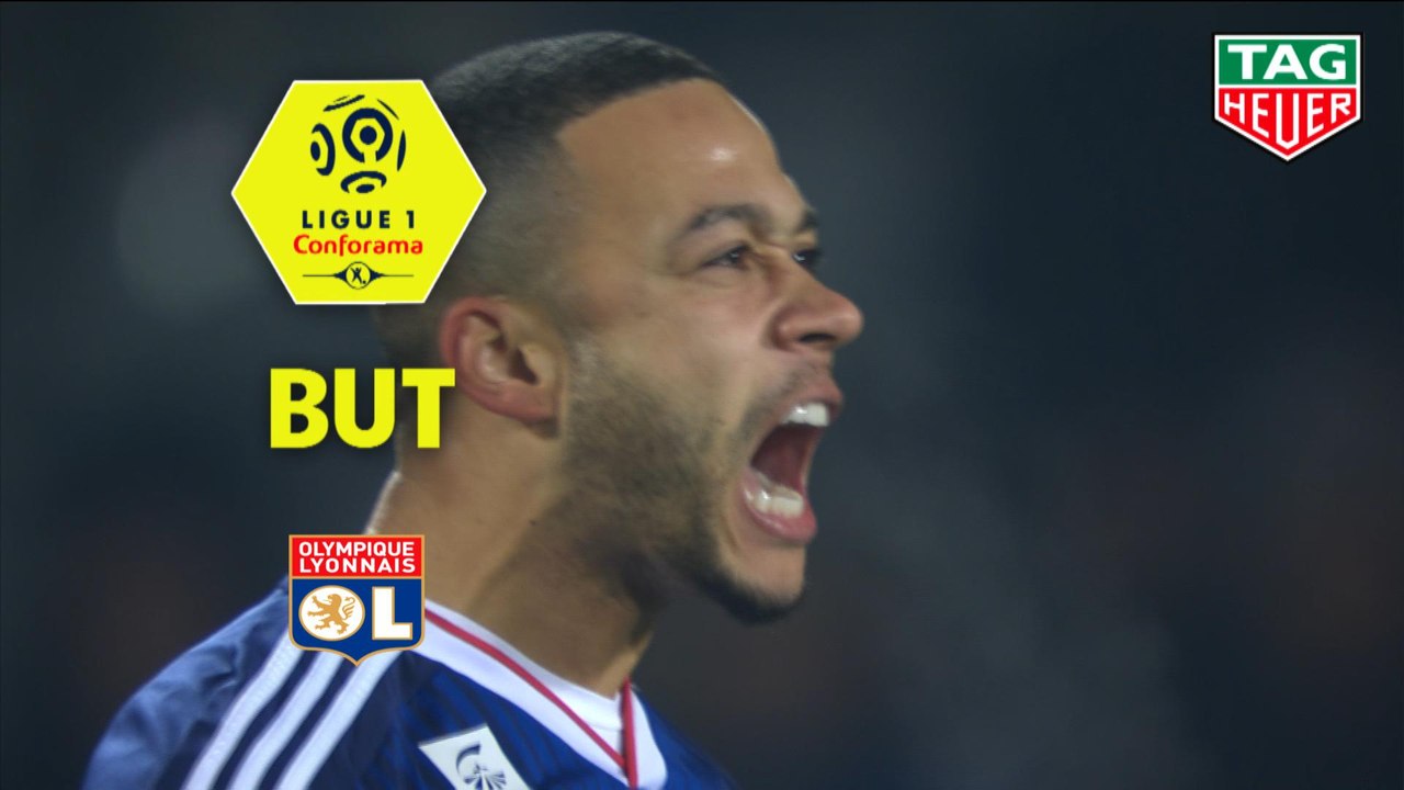 But Memphis DEPAY (64ème) / Nîmes Olympique - Olympique Lyonnais - (0-4) - (NIMES-OL) / 2019-20