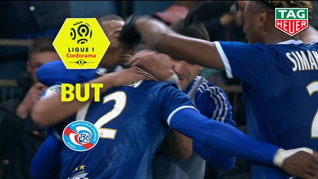 But Lebo MOTHIBA (75ème) / RC Strasbourg Alsace - Toulouse FC - (4-2) - (RCSA-TFC) / 2019-20