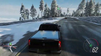 Download Video: Forza Horizon 4 - 630HP BRABUS MERCEDES-BENZ X-CLASS - Test drive in snow