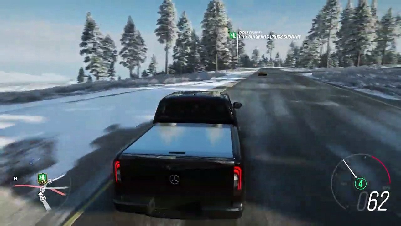 Forza Horizon 4 - 630HP BRABUS MERCEDES-BENZ X-CLASS - Test drive in snow