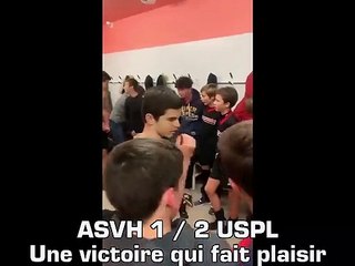 DANS LES VESTIAIRES DES U15