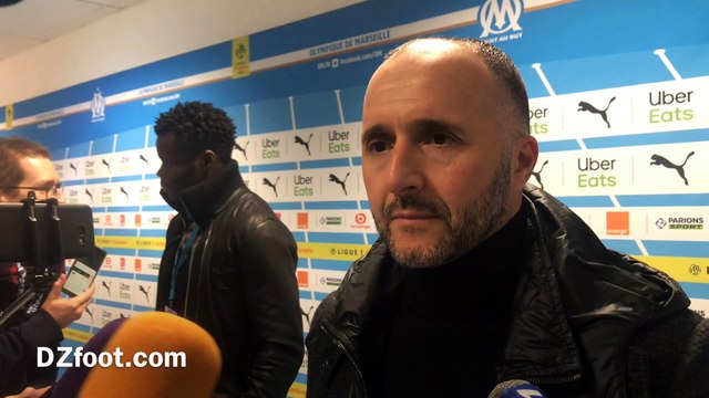 Belmadi : « C'est la premierr fois que je reviens à Marseille »