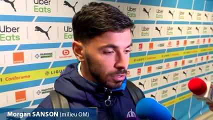 Sanson revient sur son but et sur la série de l'OM