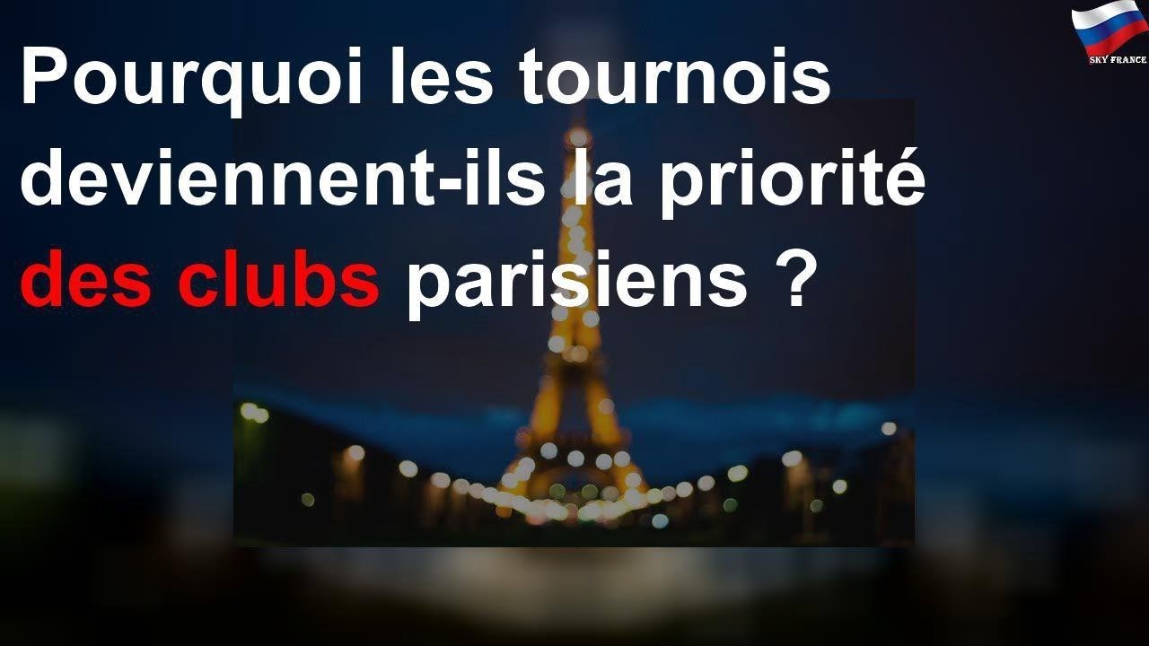 Pourquoi les tournois deviennent-ils la priorit...