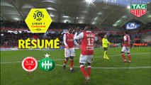 Stade de Reims - AS Saint-Etienne (3-1)  - Résumé - (REIMS-ASSE) / 2019-20