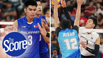 Bryan Bagunas, Josh Retamar bring FIRE for the men's volleyball team | The Score