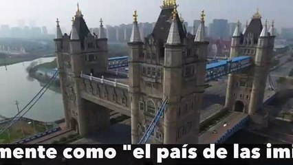 La curiosa ciudad china que copia puentes de todo el mundo