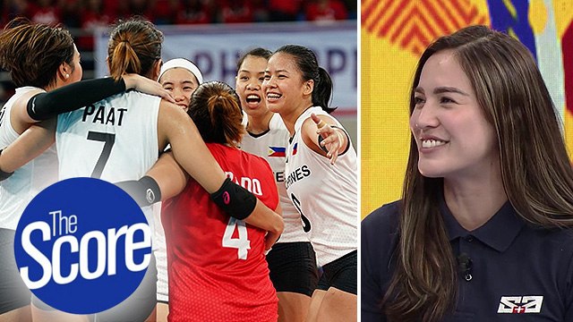 Every Filipino should be proud Michele on PH WVT fighting til the end vs Thailand | The Score