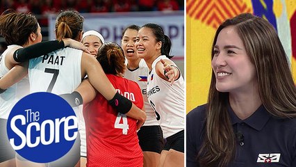 "Every Filipino should be proud" -- Michele on PH WVT fighting til the end vs Thailand | The Score