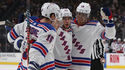 Rangers tally two in 14 seconds against the Golden Knights