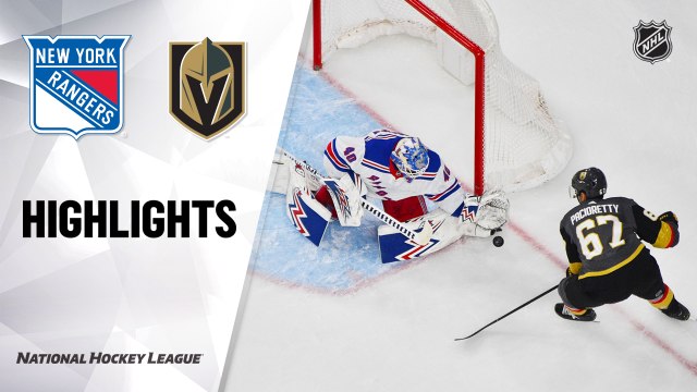 NHL Highlights | Rangers @ Golden Knights 12/08/19