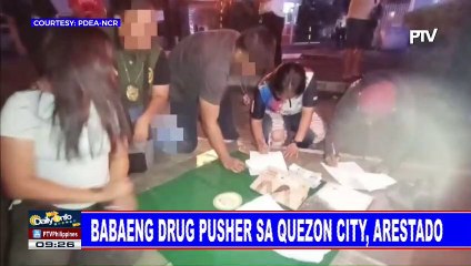 Babaeng drug pusher sa Quezon City, arestado