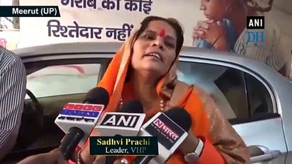 Nehru was the biggest rapist: VHP’s Sadhvi Prachi on Rahul’s ‘rape capital’ remark