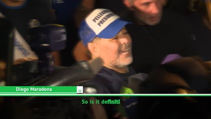 Emotional Maradona makes decision on future dependent on club elections