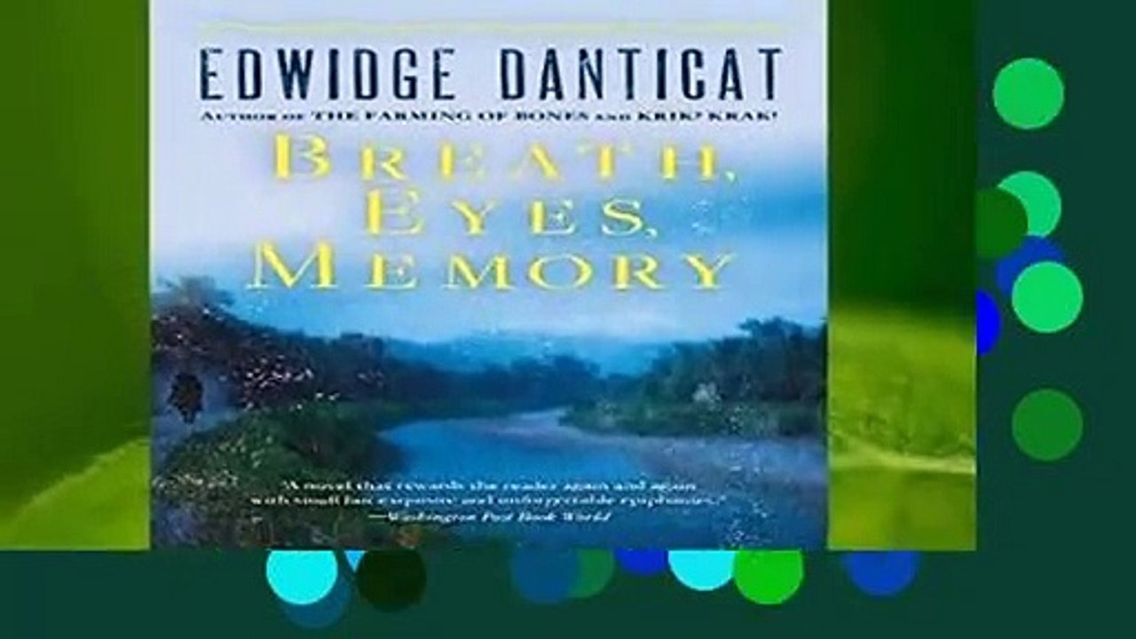 [Read] Breath, Eyes, Memory  For Kindle