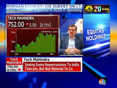 H2FY20 will be better for telecom compared to H1, says Manoj Bhat of Tech Mahindra