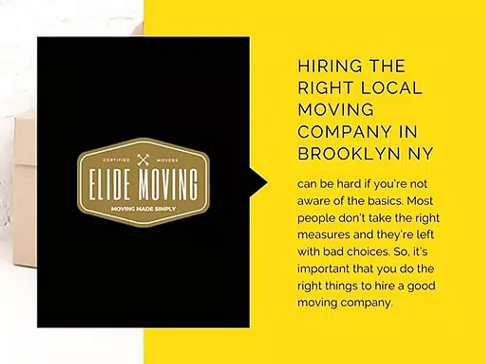 Things You Should not do While Hiring a Local Moving Company In Brooklyn