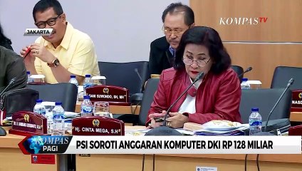 Soroti Anggaran Komputer DKI Rp 128 Miliar, Politisi PSI Dilaporkan?