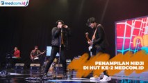 Nidji Bawakan Lagu Disco Lazy Time di HUT Ke-2 Medcom.id