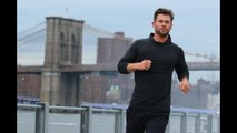 Chris Hemsworth looks suave during casual jog in New York City