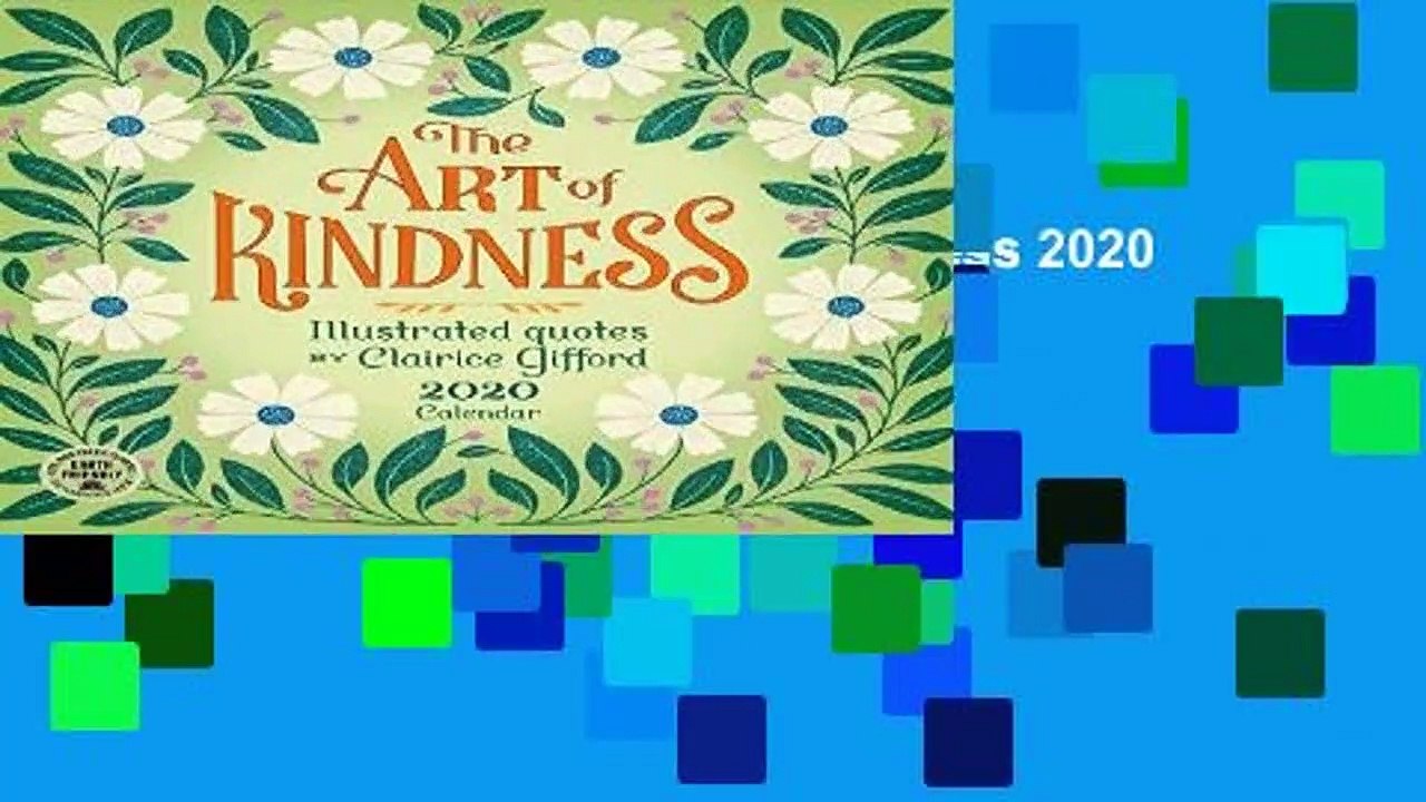 About For Books  The Art of Kindness 2020 Wall Calendar  Best Sellers Rank : #2