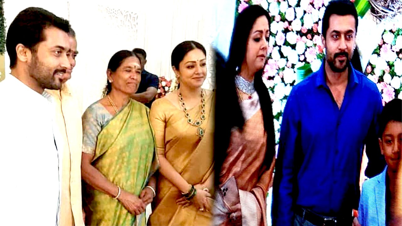 Surya Jothika Candid Video | Thambi | Pon Magal Vandhal