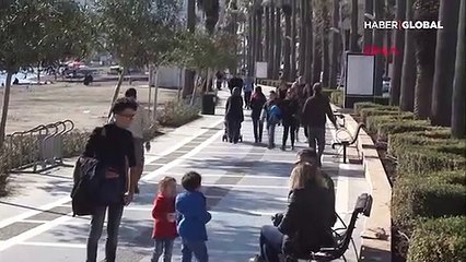 Bugün Marmaris! Sahile akın ettiler