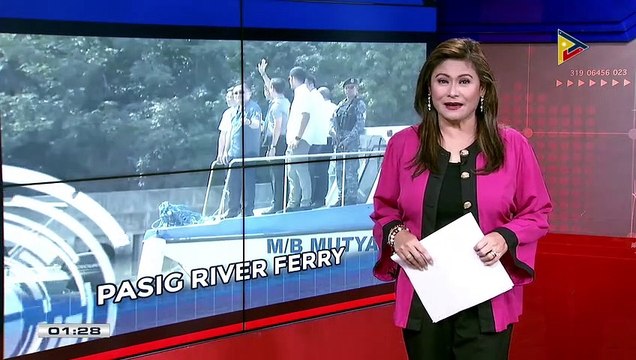 Rehabilitated na Pasig River ferry, balik-operasyon na