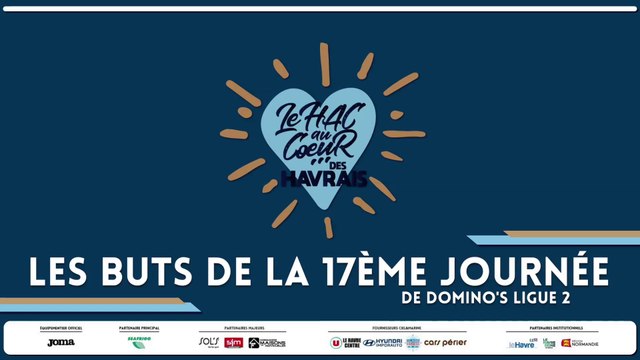 Les buts de la 17ème journée de Domino's Ligue 2