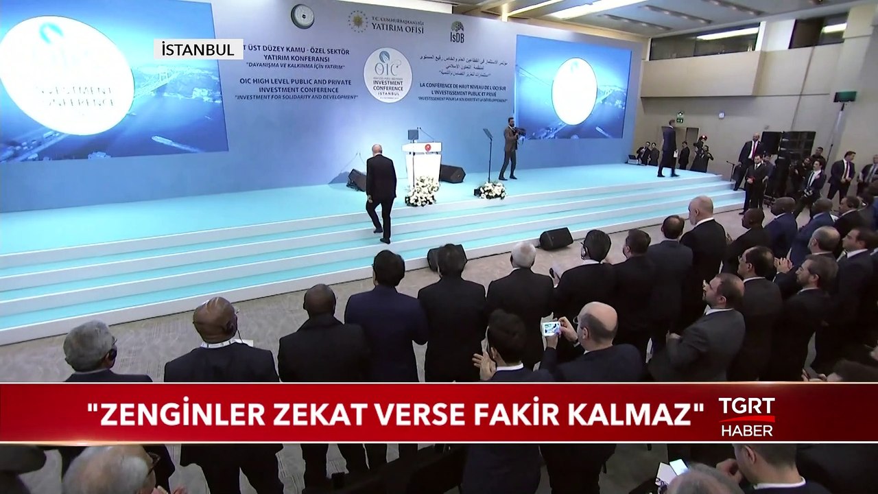 Cumhurbaşkanı Erdoğan: ''Zenginler Zekat Verse Fakir Kalmaz''