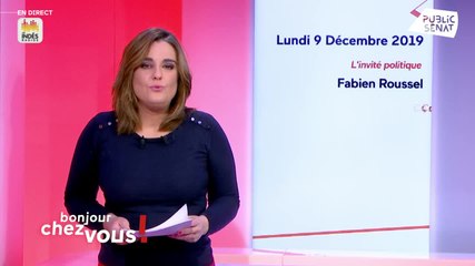 Fabien Roussel - Public SÃÂ©nat lundi 9 dÃÂ©cembre 2019