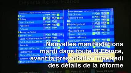 Réforme des retraites: la grève entame une deuxième semaine