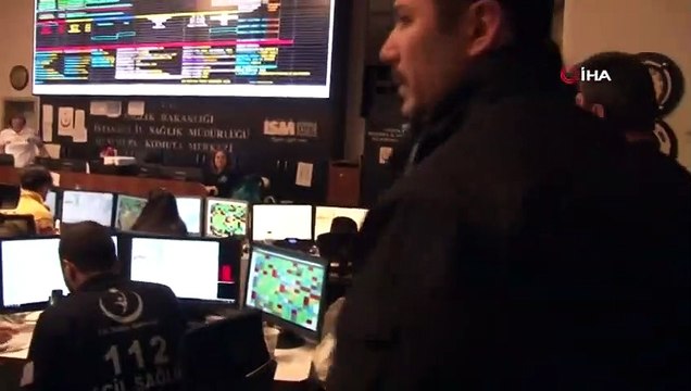 Sağlık Bakanı Koca'dan Gece Yarısı 112 ve Hastaneye Ziyaret