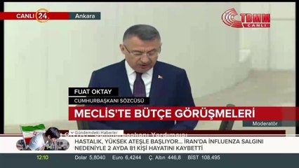 Meclis'te bütçe görüşmeleri