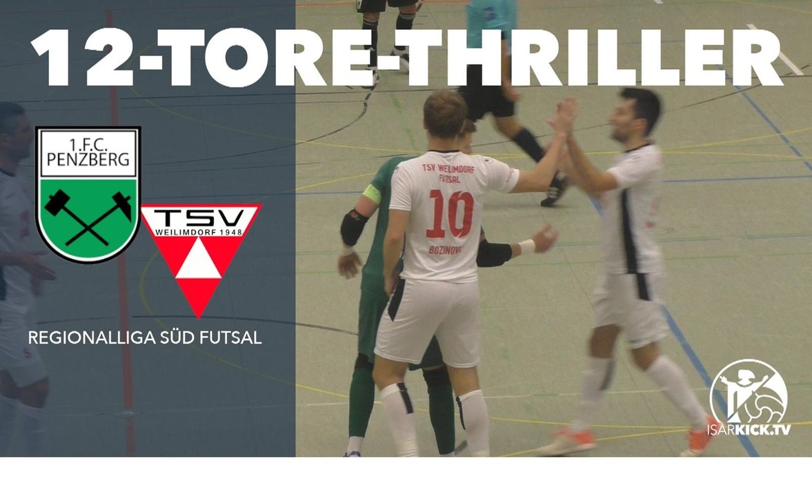 1. FC Penzberg - TSV Weilimdorf (8.Spieltag, Regionalliga Futsal)